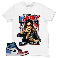 White Fearless 1s Zadago Shirt Don't Call Me Baby Graphic