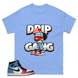 White Fearless 1s Zadago Shirt Drip Gang Graphic