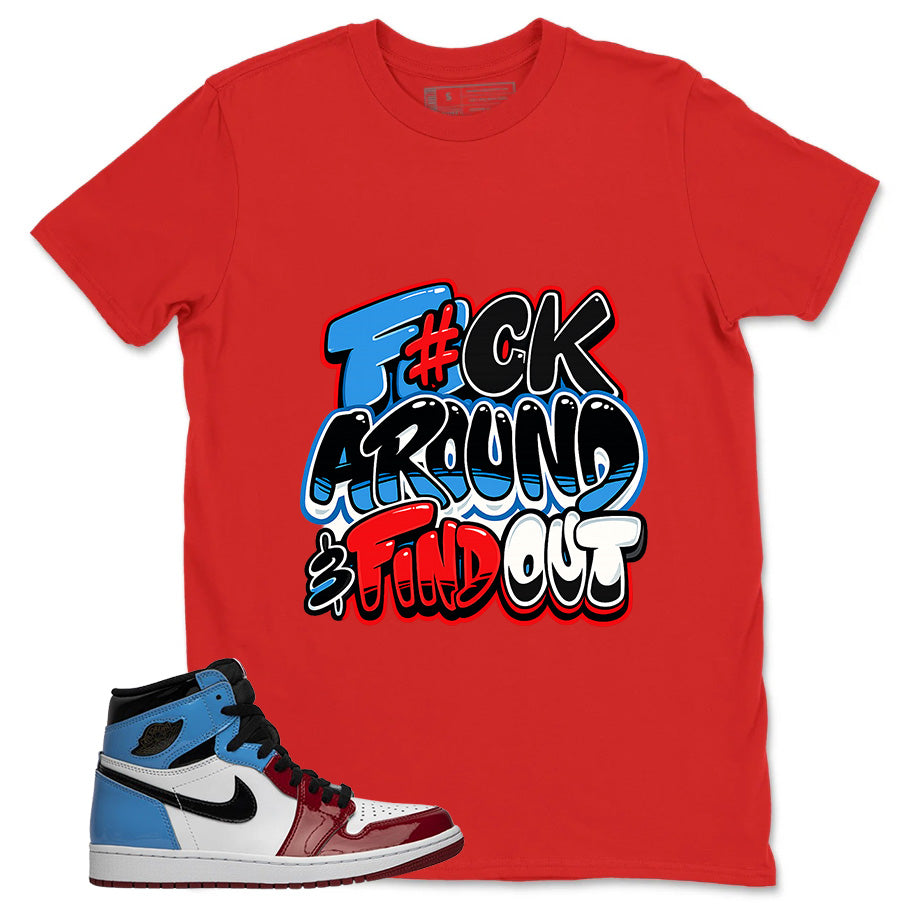 White Fearless 1s Zadago Shirt Fck Around Find Out Graphic