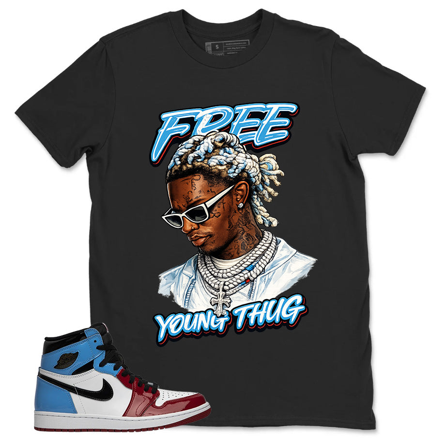 White Fearless 1s Zadago Shirt Free Young Thug Graphic