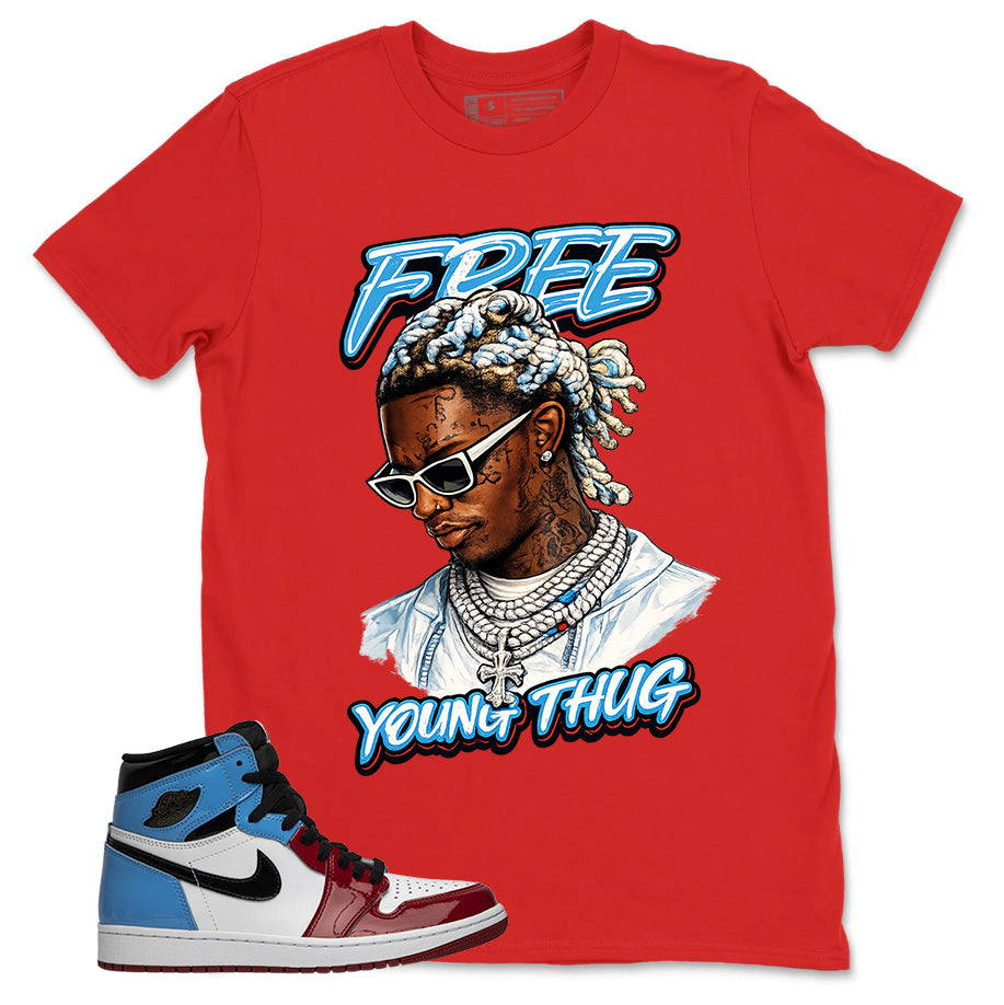 White Fearless 1s Zadago Shirt Free Young Thug Graphic