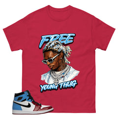 White Fearless 1s Zadago Shirt Free Young Thug Graphic