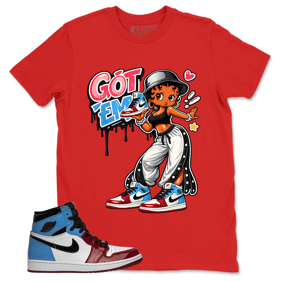 White Fearless 1s Zadago Shirt Got Em Lady Graphic