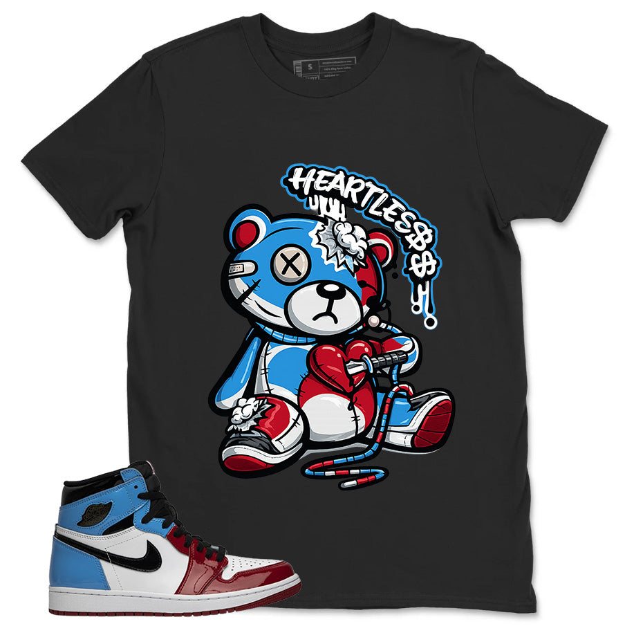 White Fearless 1s Zadago Shirt Heartless Graphic