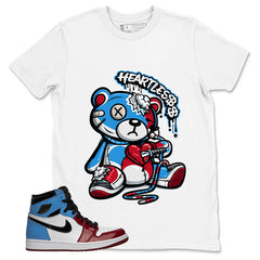 White Fearless 1s Zadago Shirt Heartless Graphic