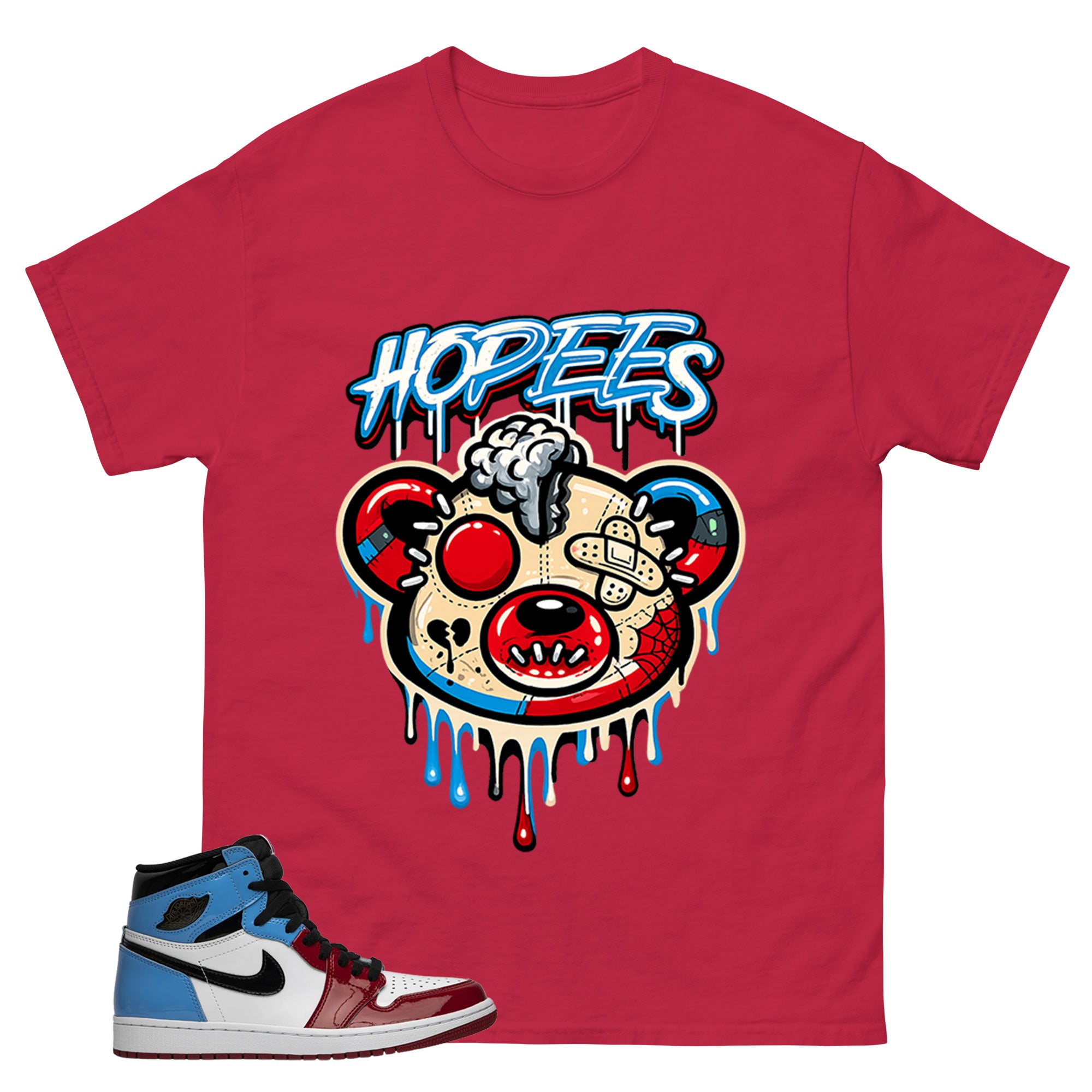 White Fearless 1s Zadago Shirt Hope Graphic