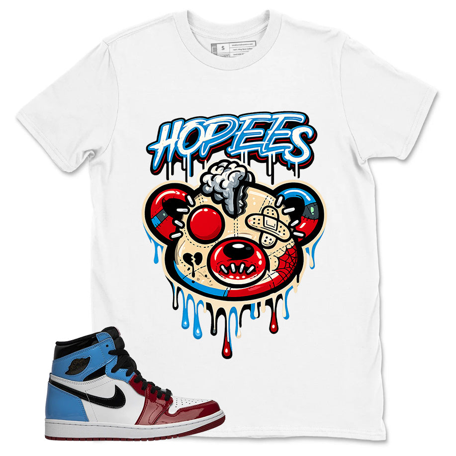 White Fearless 1s Zadago Shirt Hope Graphic