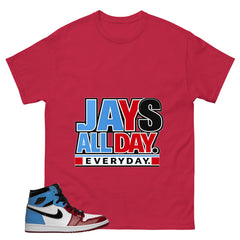 White Fearless 1s Zadago Shirt Jays All Day Everyday Graphic