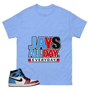 White Fearless 1s Zadago Shirt Jays All Day Everyday Graphic
