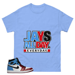 White Fearless 1s Zadago Shirt Jays All Day Everyday Graphic
