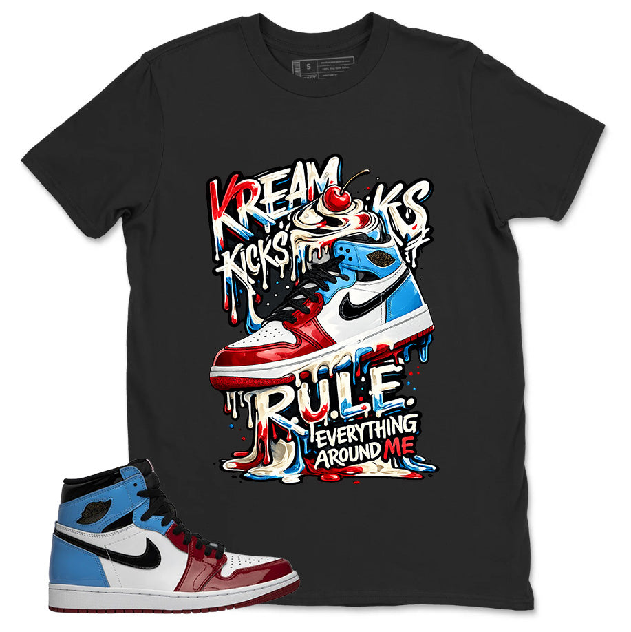 White Fearless 1s Zadago Shirt Kream Kicks Graphic