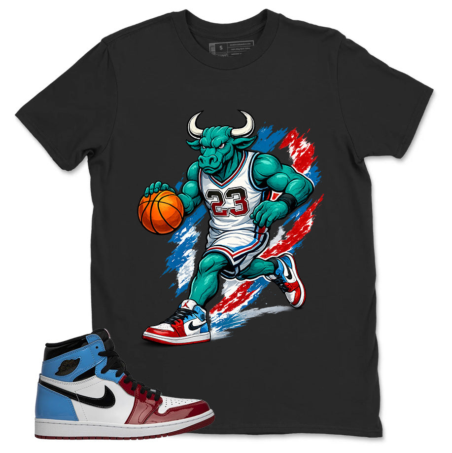 White Fearless 1s Zadago Shirt Raging Bull Graphic