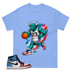 White Fearless 1s Zadago Shirt Raging Bull Graphic