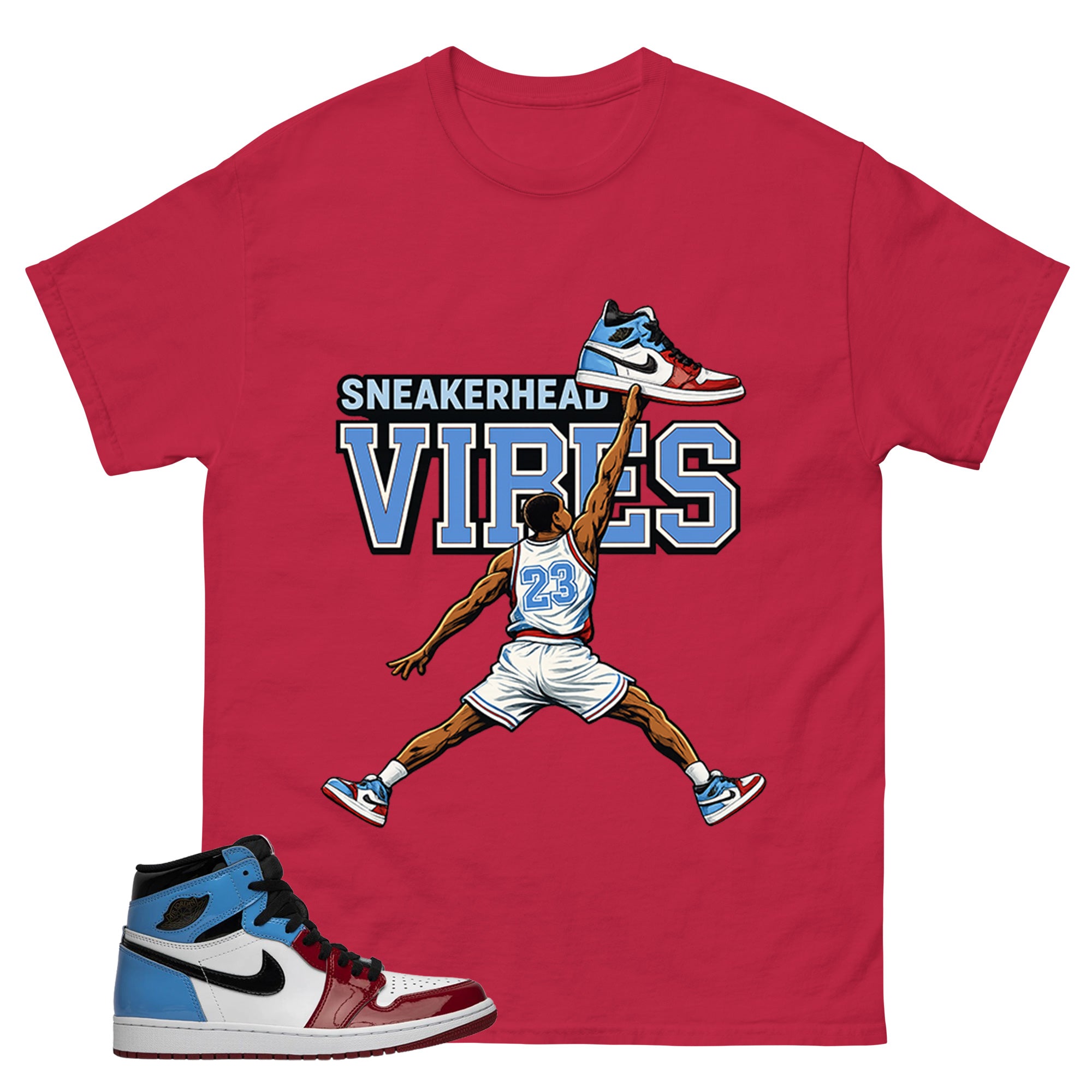 White Fearless 1s Zadago Shirt Sneakerhead Vibes Graphic