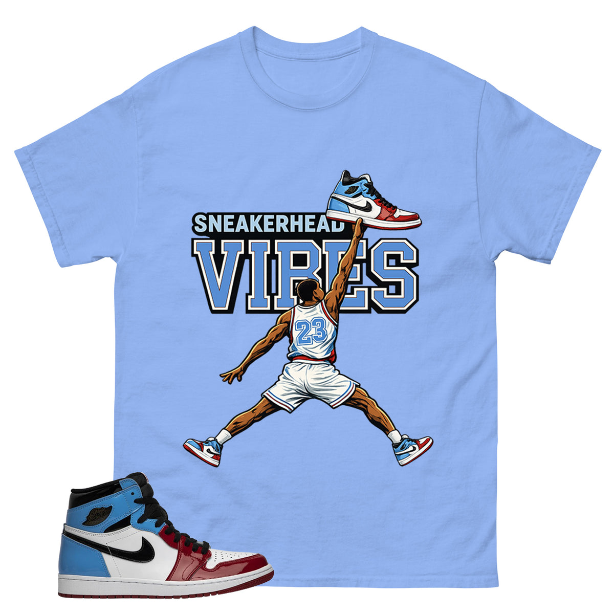 White Fearless 1s Zadago Shirt Sneakerhead Vibes Graphic