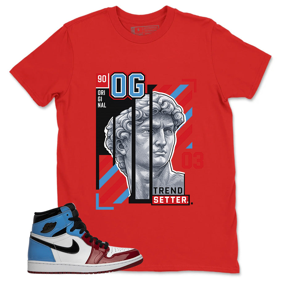 White Fearless 1s Zadago Shirt Trend Setter Graphic