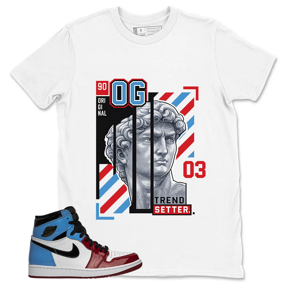 White Fearless 1s Zadago Shirt Trend Setter Graphic