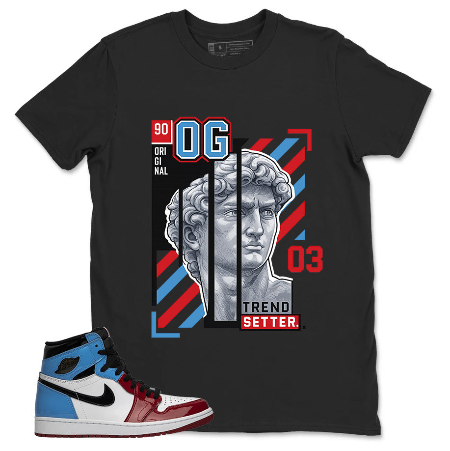 White Fearless 1s Zadago Shirt Trend Setter Graphic