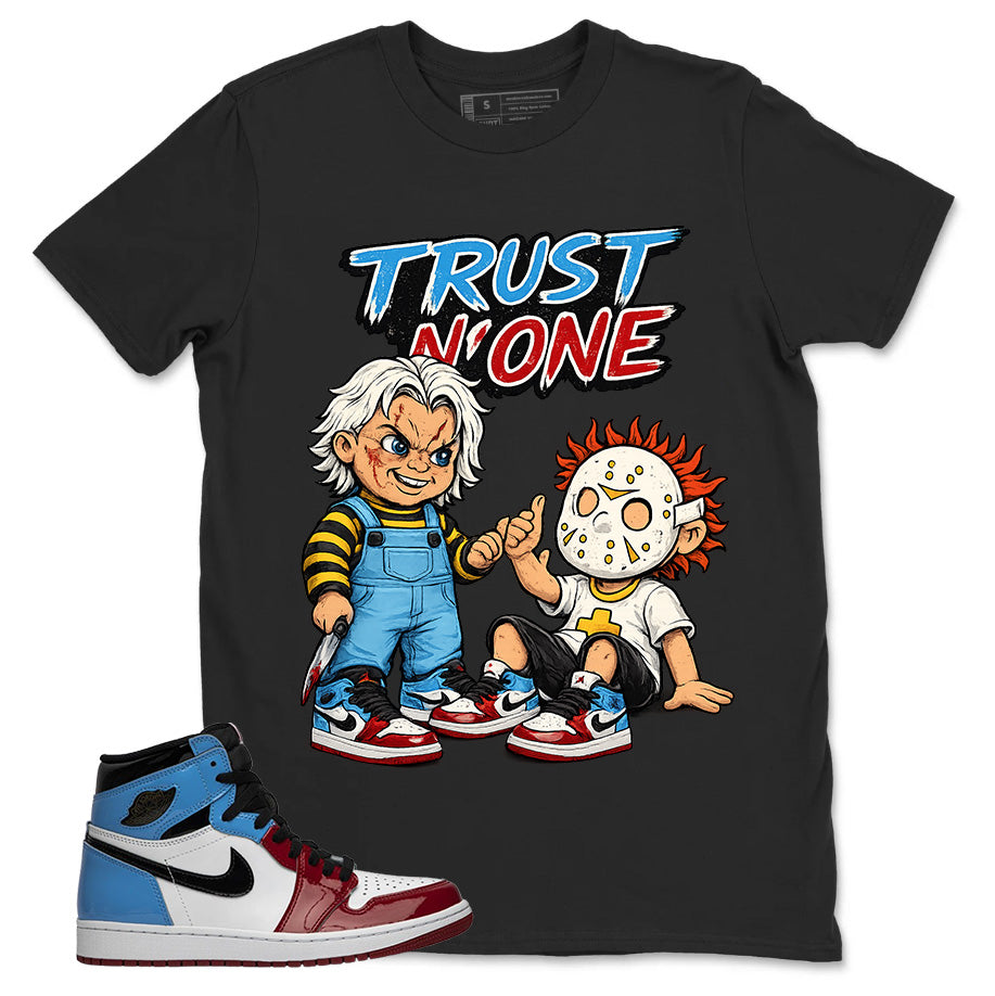 White Fearless 1s Zadago Shirt Trust None Graphic