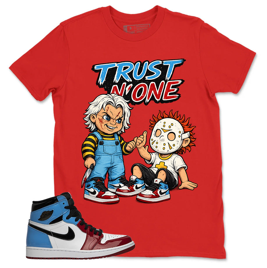 White Fearless 1s Zadago Shirt Trust None Graphic