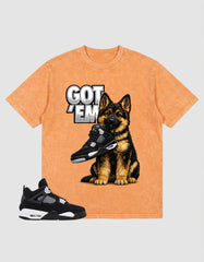 White Thunder 4s Zadago Washed T-shirt Got 'Em GS Graphic
