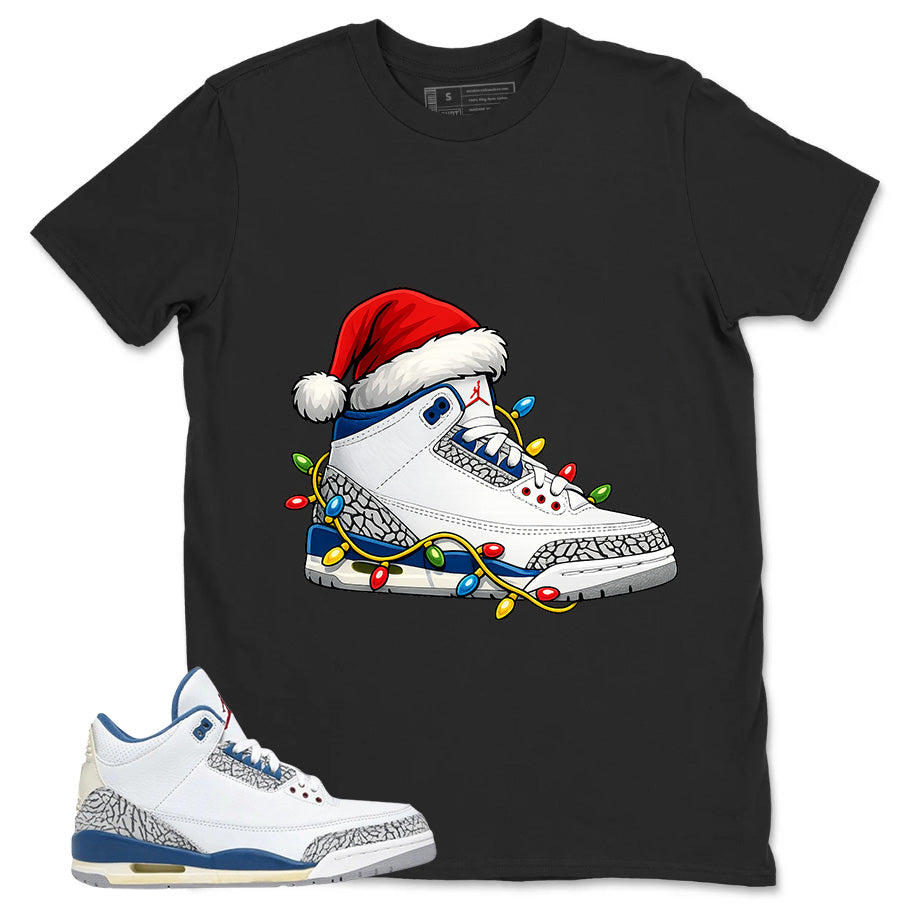 White True Blue 3s Zadago Shirt Kickmas Graphic