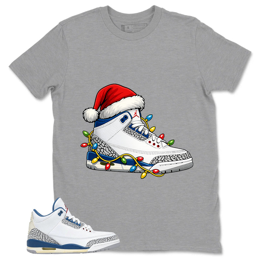 White True Blue 3s Zadago Shirt Kickmas Graphic