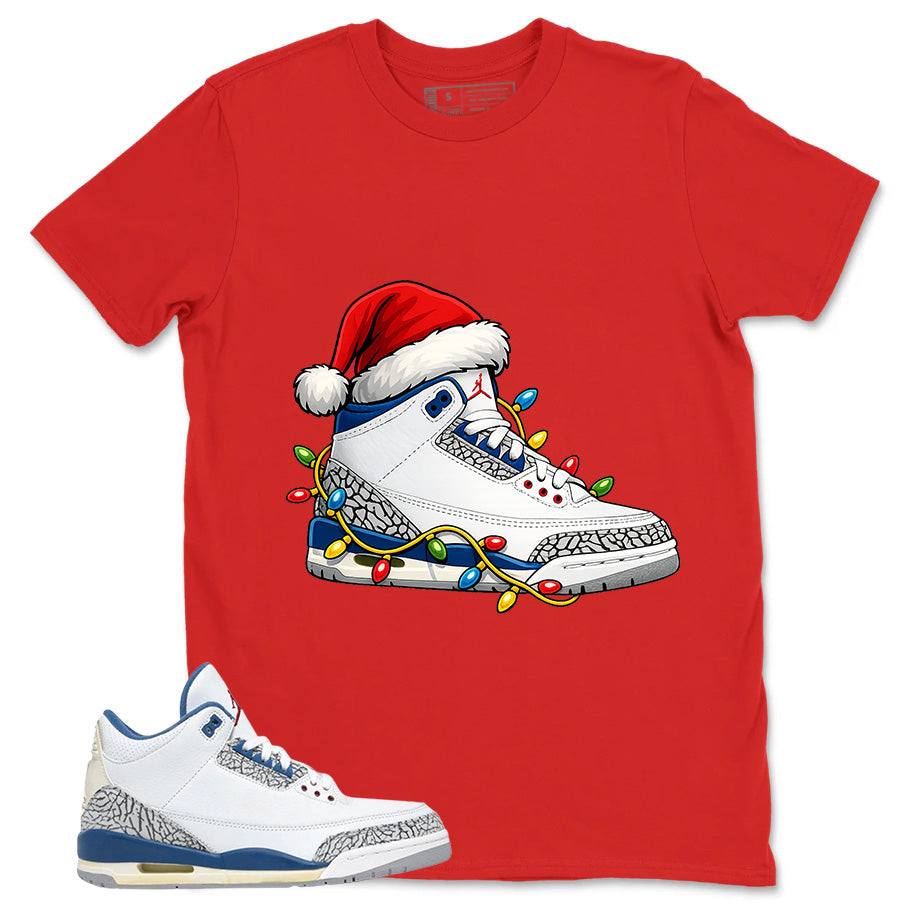 White True Blue 3s Zadago Shirt Kickmas Graphic