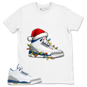 White True Blue 3s Zadago Shirt Kickmas Graphic