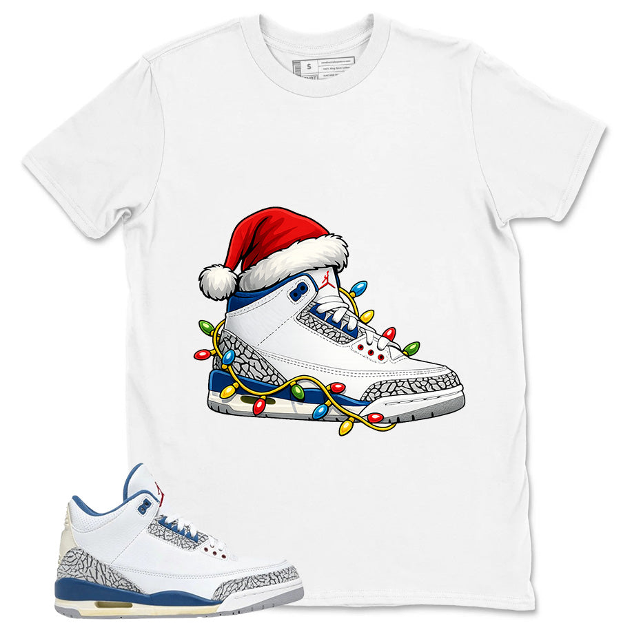 White True Blue 3s Zadago Shirt Kickmas Graphic