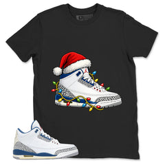 White True Blue 3s Zadago Shirt Kickmas Graphic