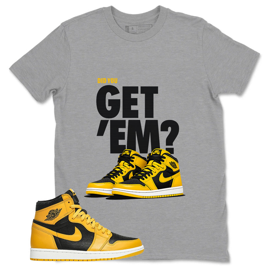 Yellow Pollen 1s Zadago Shirt Did You Get Em Graphic