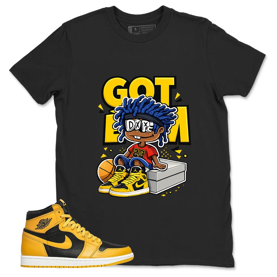 Yellow Pollen 1s Zadago Shirt Got Em Dope Graphic