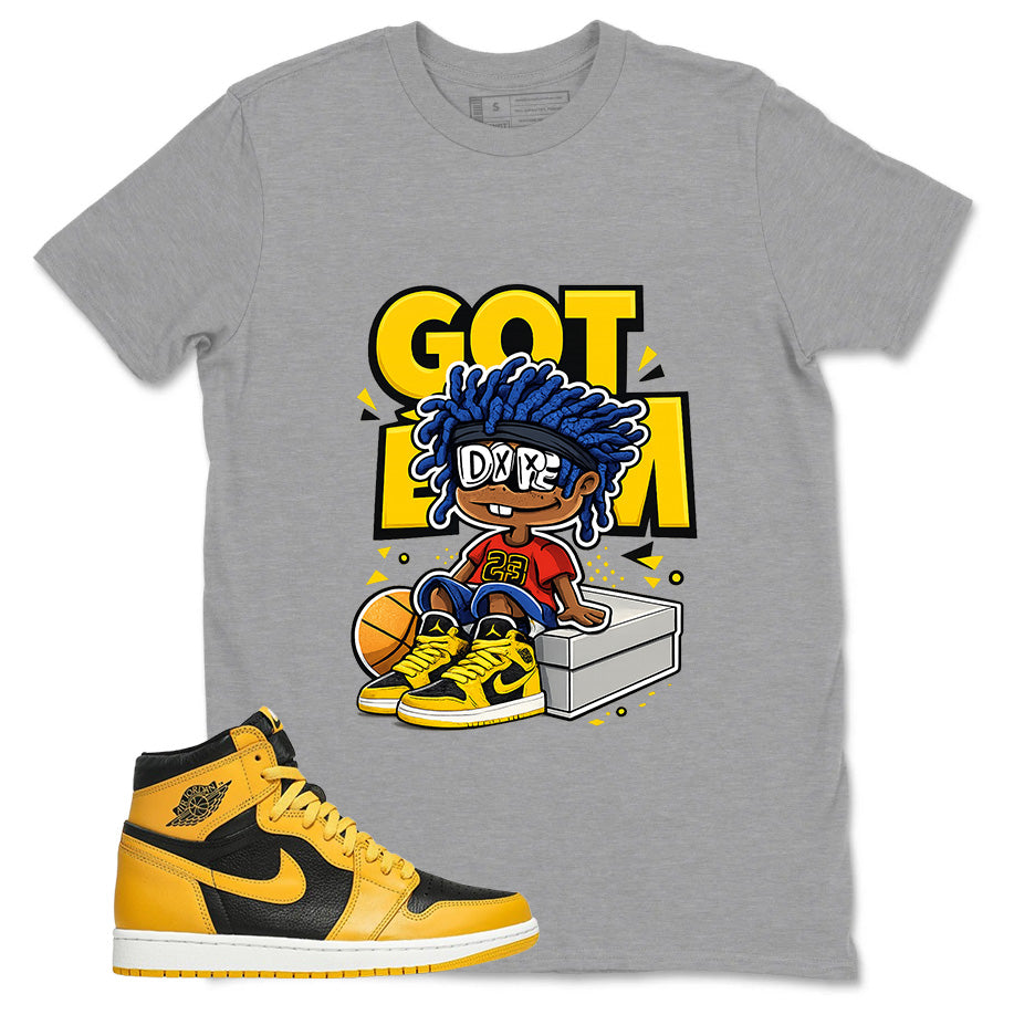 Yellow Pollen 1s Zadago Shirt Got Em Dope Graphic