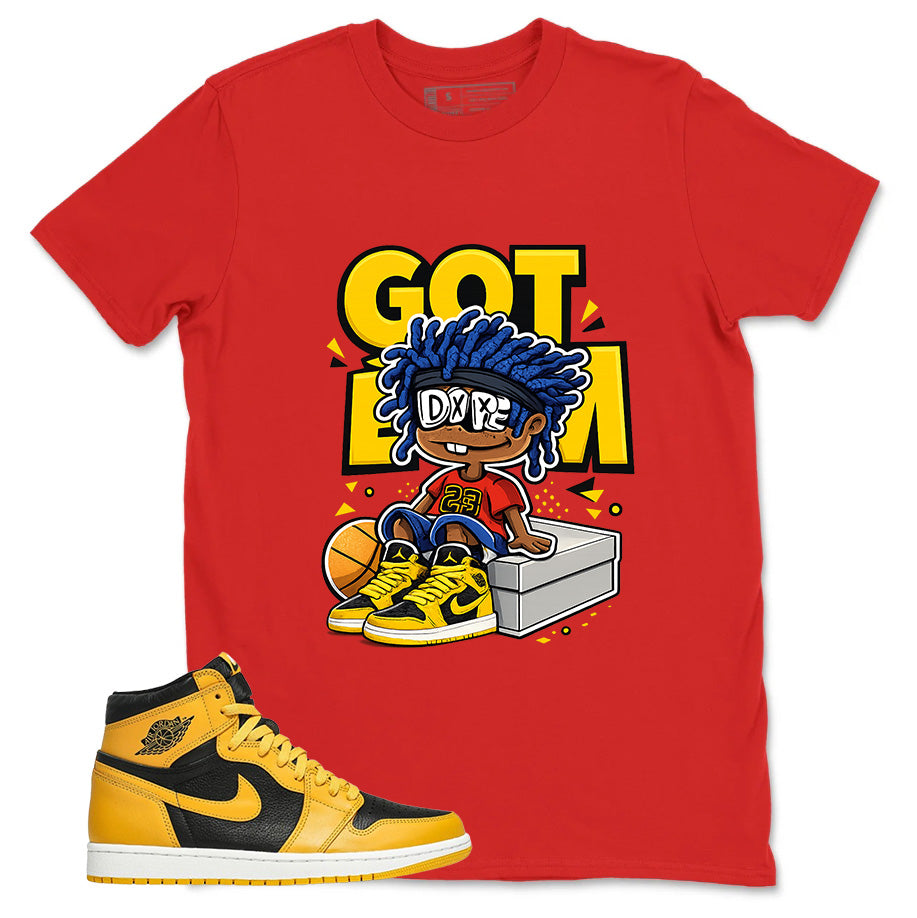 Yellow Pollen 1s Zadago Shirt Got Em Dope Graphic
