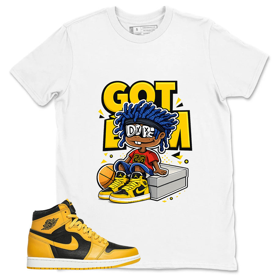 Yellow Pollen 1s Zadago Shirt Got Em Dope Graphic