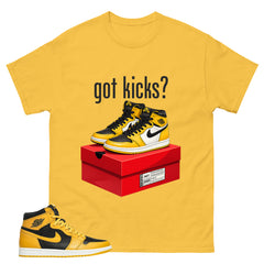 Yellow Pollen 1s Zadago Shirt Got Kicks Graphic