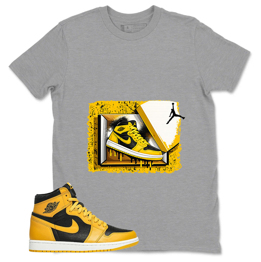 Yellow Pollen 1s Zadago Shirt New Kicks Graphic