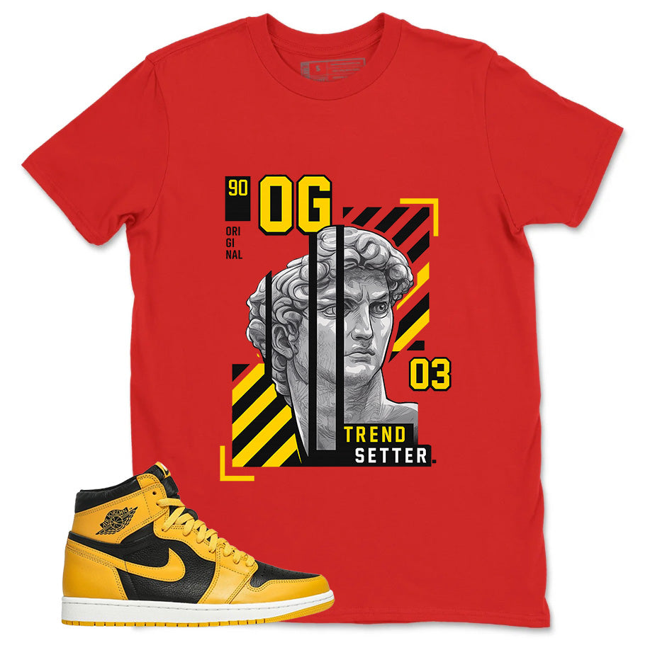 Yellow Pollen 1s Zadago Shirt Trend Setter Graphic