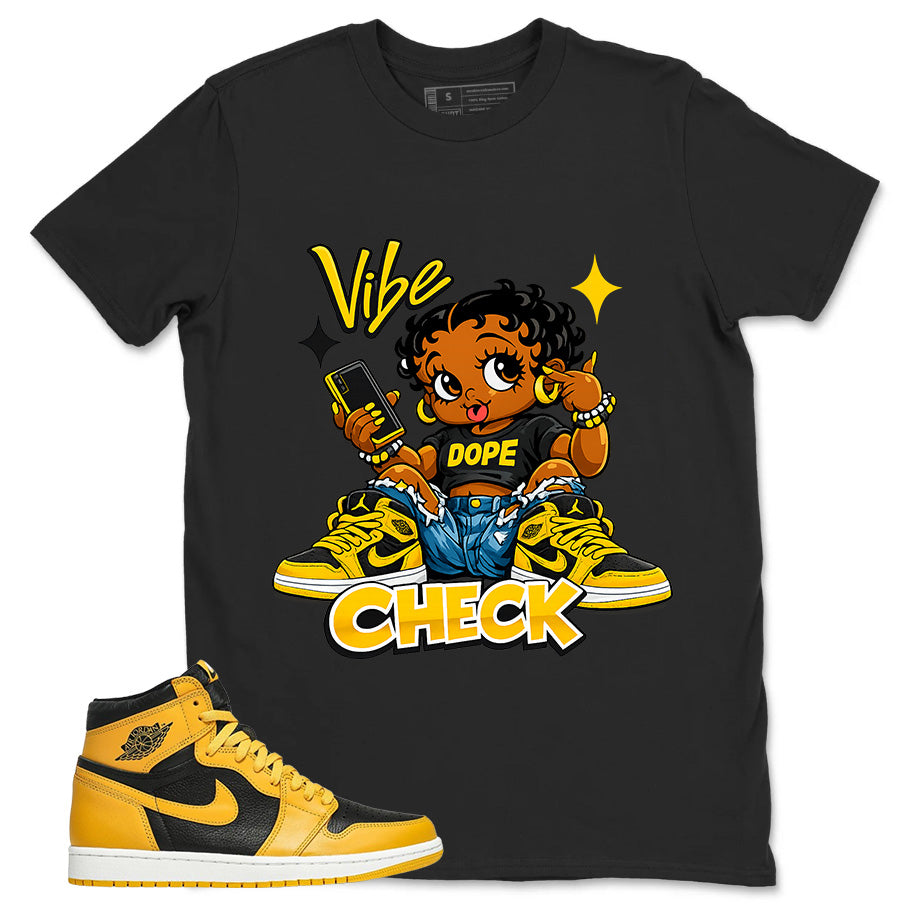 Yellow Pollen 1s Zadago Shirt Vibe Check Graphic