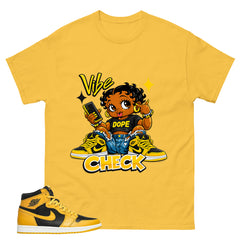 Yellow Pollen 1s Zadago Shirt Vibe Check Graphic