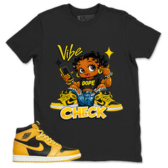 Yellow Pollen 1s Zadago Shirt Vibe Check Graphic