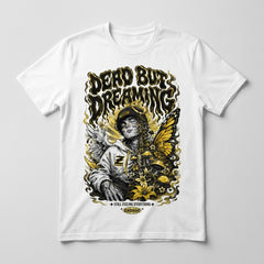 Yellow Thunder 4s Zadago Shirt Dead But Dreaming Graphic