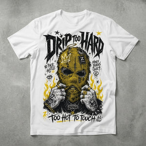 Yellow Thunder 4s Zadago Shirt Drip Too Hard Graphic