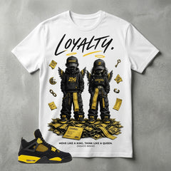Yellow Thunder 4s Zadago Shirt Loyalty Graphic
