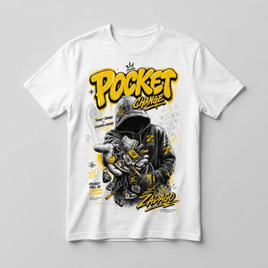 Yellow Thunder 4s Zadago Shirt Pocket Change 2 Graphic