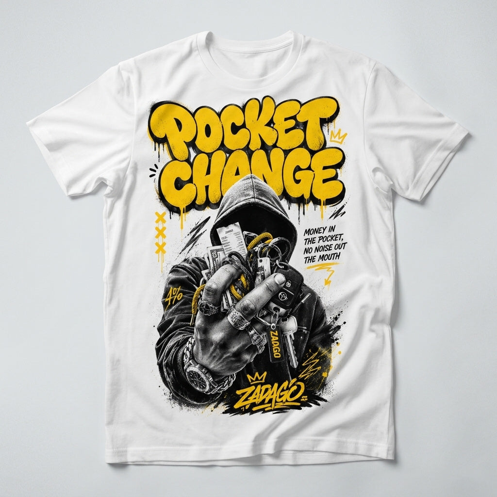 Pink Iced Carmine 4s Zadago Shirt Pocket Change Graphic